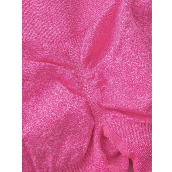 Seamless Wide Waistband Scrunch Butt Gym Leggings Activewear athleisure - Picture 6 of 8